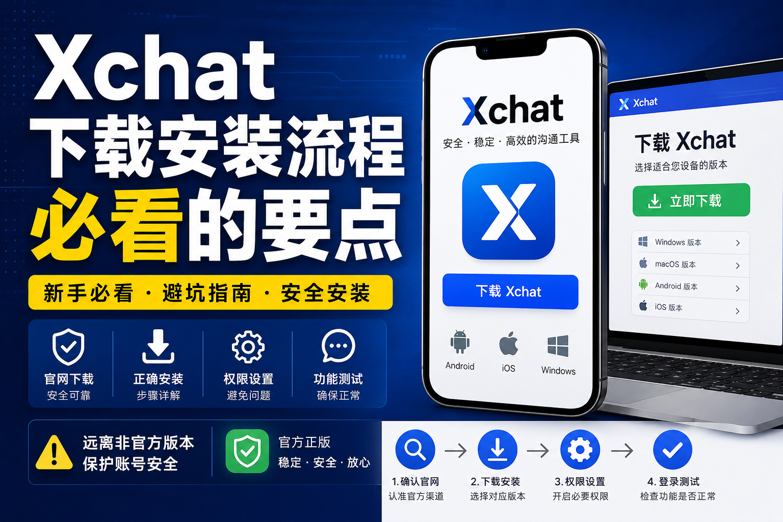 Xchat新手下載安裝流程｜必看的這幾個要點