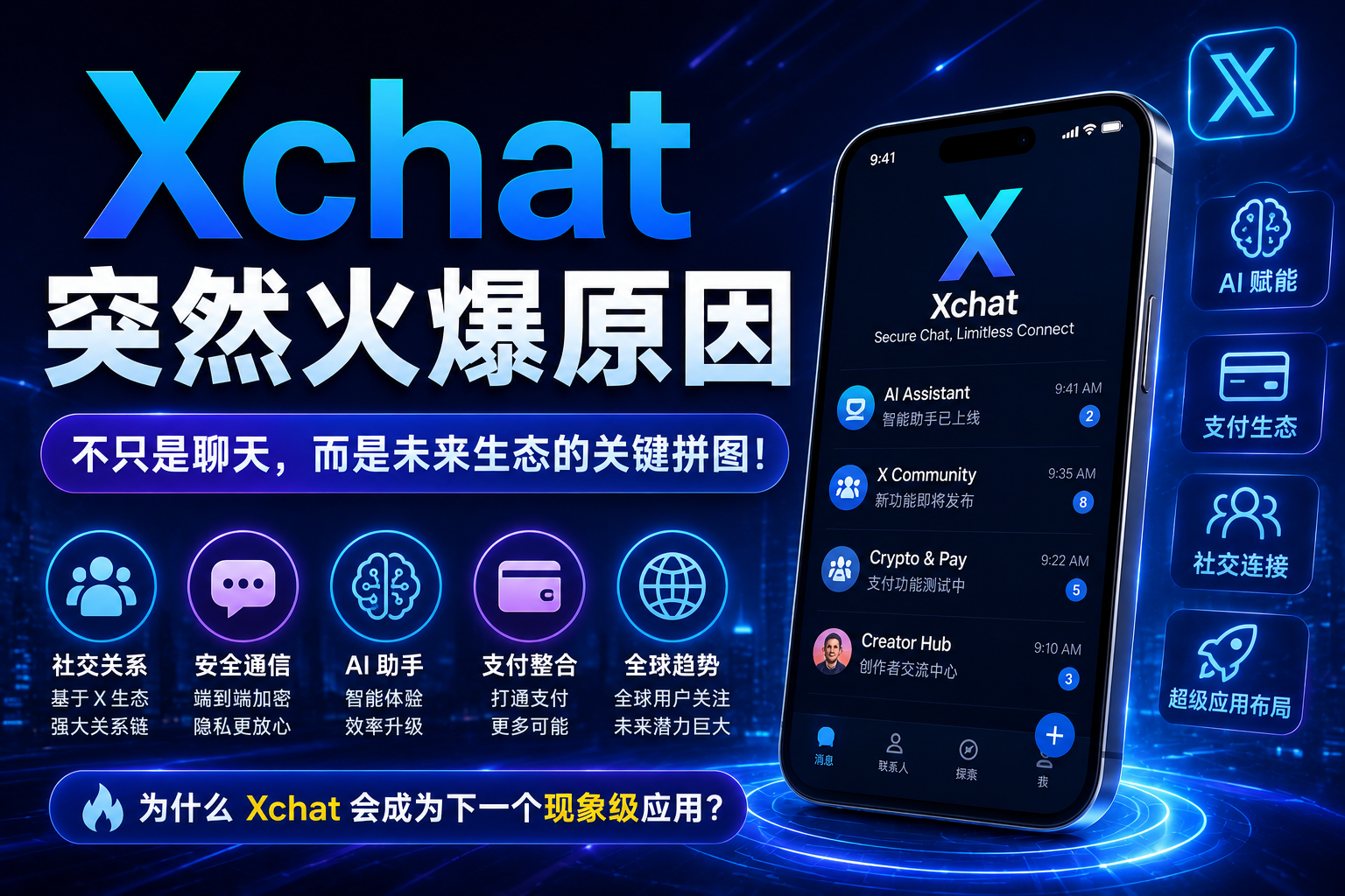 Xchat為什麼突然爆火？很多人真正關注的，其實不是聊天本身