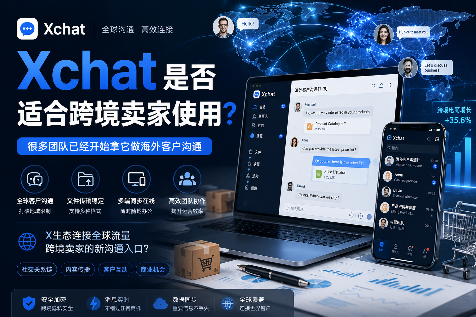 Xchat適合跨境賣家長期使用嗎？很多運營團隊真正看中的其實是“海外溝通效率”